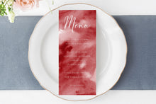 Load image into Gallery viewer, Red Watercolor Digital Papers