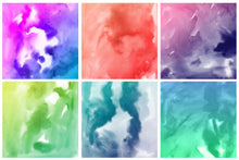 Load image into Gallery viewer, Vibrant Watercolor Digital Papers
