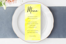 Load image into Gallery viewer, Yellow Watercolor Digital Papers