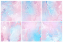 Load image into Gallery viewer, Bubblegum Glitter Watercolor Digital Papers