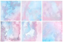 Load image into Gallery viewer, Bubblegum Glitter Watercolor Digital Papers