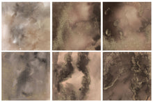 Load image into Gallery viewer, Coffee Glitter Watercolor Digital Papers