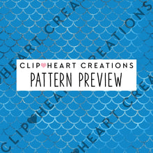 Load image into Gallery viewer, 100 Foil Mermaid Scales Digital Papers