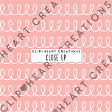 Load image into Gallery viewer, 100 Loops Pattern Digital Papers (White)