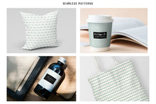 Load image into Gallery viewer, Mint Scandi Doodle Papers