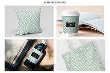 Load image into Gallery viewer, Mint Scandi Doodle Papers