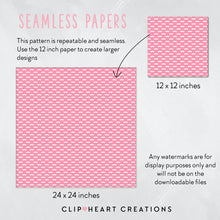 Load image into Gallery viewer, 100 Mustache Pattern Digital Papers (White)
