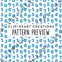 Load image into Gallery viewer, 100 Number Pattern Papers (Color)