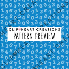 Load image into Gallery viewer, 100 Number Pattern Papers (Tinted)