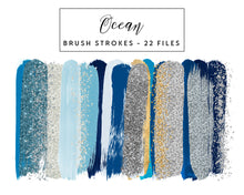 Load image into Gallery viewer, Ocean Brush Strokes