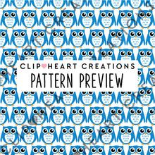 Load image into Gallery viewer, 100 Owl Pattern Digital Papers