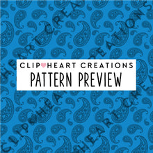 Load image into Gallery viewer, 100 Paisley Pattern Digital Papers (Black)