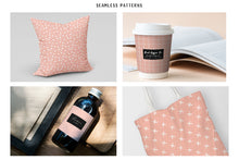 Load image into Gallery viewer, Peach Scandi Doodle Papers