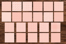 Load image into Gallery viewer, Peach Scandi Doodle Papers