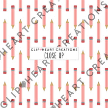 Load image into Gallery viewer, 100 Pencil Pattern Digital Papers