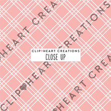 Load image into Gallery viewer, 100 Plaid Pattern Digital Papers (White)