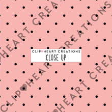 Load image into Gallery viewer, 100 Polka Dots Digital Papers (Black)