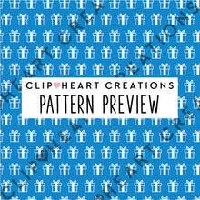 Load image into Gallery viewer, 100 Present Pattern Digital Papers (White)