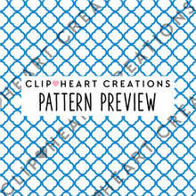 Load image into Gallery viewer, 100 Quatrefoil Pattern Digital Papers (Color)