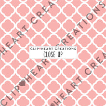 Load image into Gallery viewer, 100 Quatrefoil Pattern Digital Papers (White)