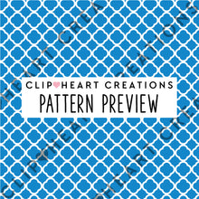 Load image into Gallery viewer, 100 Quatrefoil Pattern Digital Papers (White)