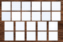 Load image into Gallery viewer, Blue Scandi Doodle Papers