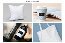 Load image into Gallery viewer, Blue Scandi Doodle Papers