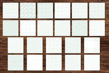 Load image into Gallery viewer, Mint Scandi Doodle Papers