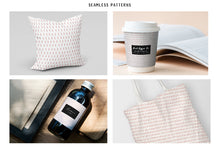 Load image into Gallery viewer, Rose Gold Scandi Doodle Papers