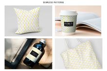 Load image into Gallery viewer, Yellow Scandi Doodle Papers