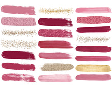 Load image into Gallery viewer, Pink & Red Brush Strokes