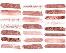 Load image into Gallery viewer, Rose Gold Brush Strokes