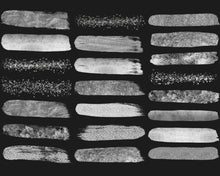 Load image into Gallery viewer, Silver Brush Strokes