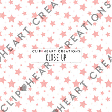 Load image into Gallery viewer, 100 Stars Pattern Digital Papers (Color)