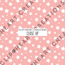 Load image into Gallery viewer, 100 Stars Pattern Digital Papers (White)