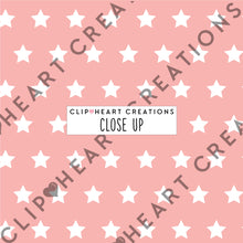 Load image into Gallery viewer, 100 Stars Pattern Digital Papers (White)