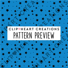 Load image into Gallery viewer, 100 Stars Pattern Digital Papers (Black)