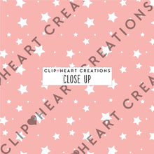 Load image into Gallery viewer, 100 Stars Pattern Digital Papers (White)