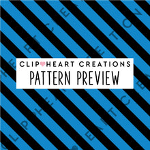 Load image into Gallery viewer, 100 Large Diagonal Stripes Pattern Digital Papers (Black)