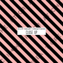 Load image into Gallery viewer, 100 Diagonal Stripes Pattern Digital Papers (Black)