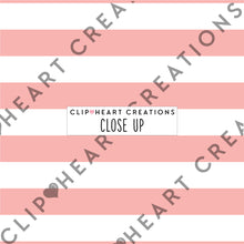 Load image into Gallery viewer, 100 Large Stripes Pattern Digital Papers (White)