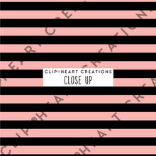 Load image into Gallery viewer, 100 Stripes Pattern Digital Papers (Black)