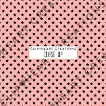 Load image into Gallery viewer, 100 Stars Digital Papers (Black)