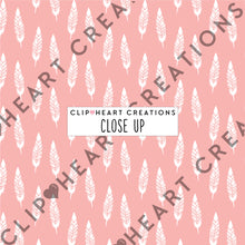 Load image into Gallery viewer, 100 Tribal Feather Pattern Digital Papers (White)