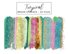Load image into Gallery viewer, Tropical Brush Strokes