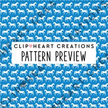 Load image into Gallery viewer, 100 Unicorn Pattern Digital Papers (White)