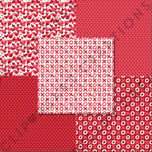 Load image into Gallery viewer, Valentines Day Red Digital Papers