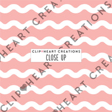 Load image into Gallery viewer, 100 Large Waves Pattern Digital Papers (White)