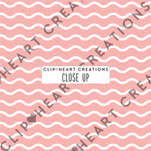 Load image into Gallery viewer, 100 Small Waves Pattern Digital Papers (White)