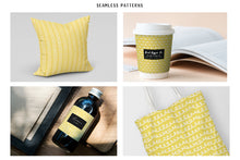 Load image into Gallery viewer, Yellow Scandi Doodle Papers